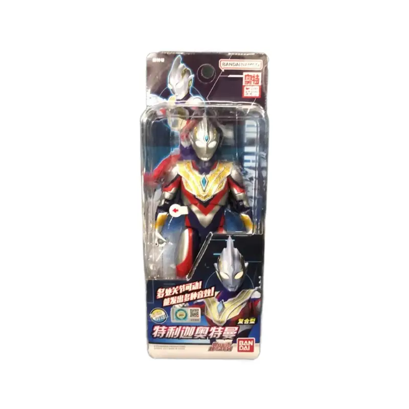 Bandai 17.5cm Super Movable Sound-Equipped Ultraman Tiga, Zero, Trigger, Orb, Zeta Action Figure - Image 13