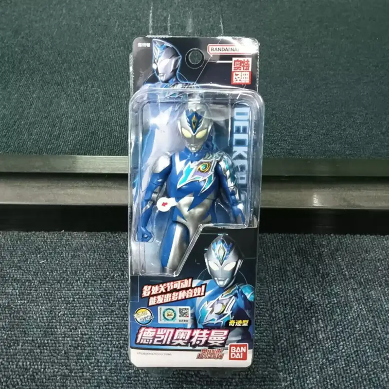 Bandai 17.5cm Super Movable Sound-Equipped Ultraman Tiga, Zero, Trigger, Orb, Zeta Action Figure - Image 4