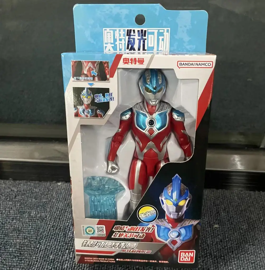 Bandai 17.5cm Super Movable Sound-Equipped Ultraman Tiga, Zero, Trigger, Orb, Zeta Action Figure - Image 8