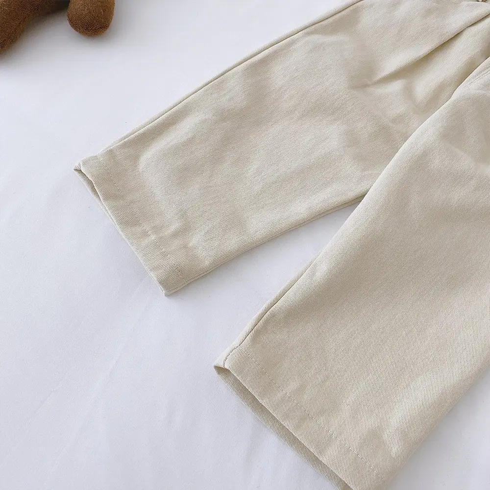 Boys' Korean Style Cotton Trousers 0-6Yrs Solid Color — feature 17