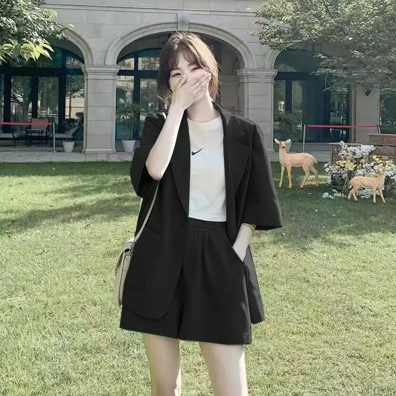 Green Korean Style 2-Piece Women Suit Set — feature 20