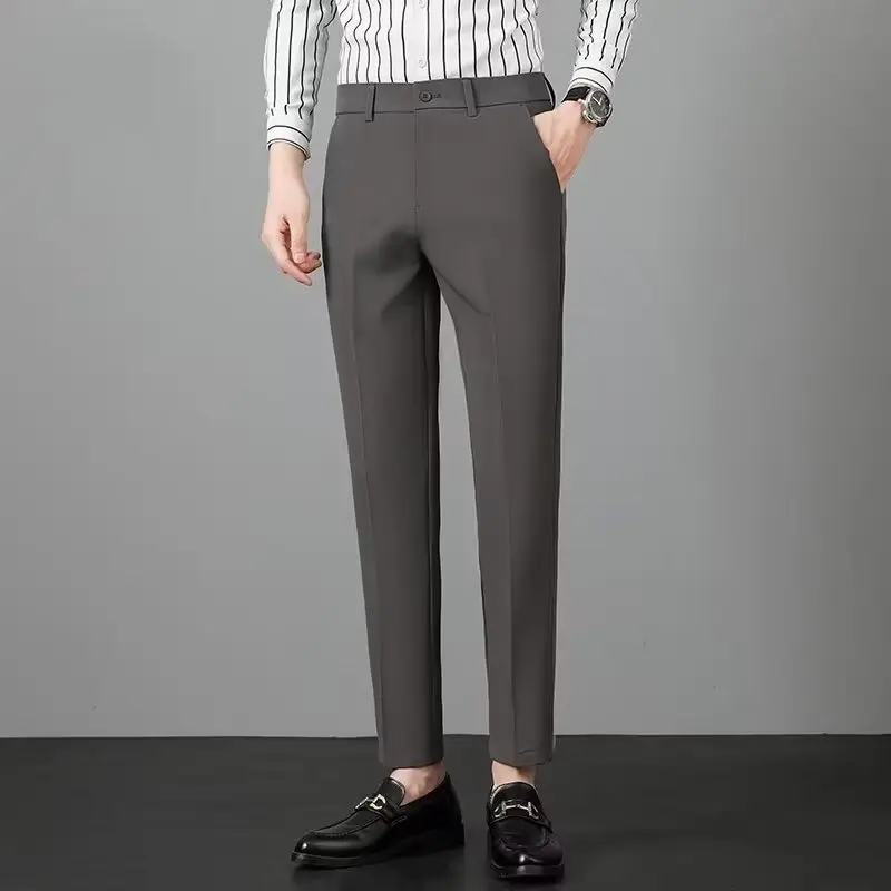 Dark gray M01 trousers
