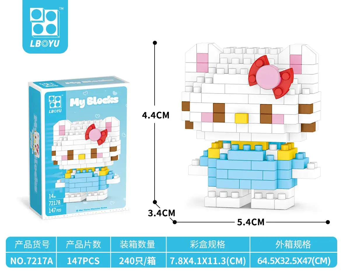 7217A Mini Cat Blue