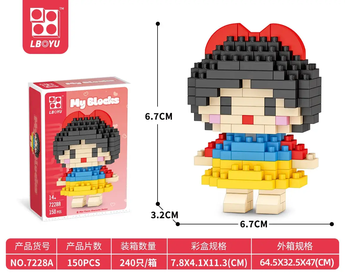 7228A Mini Snow White