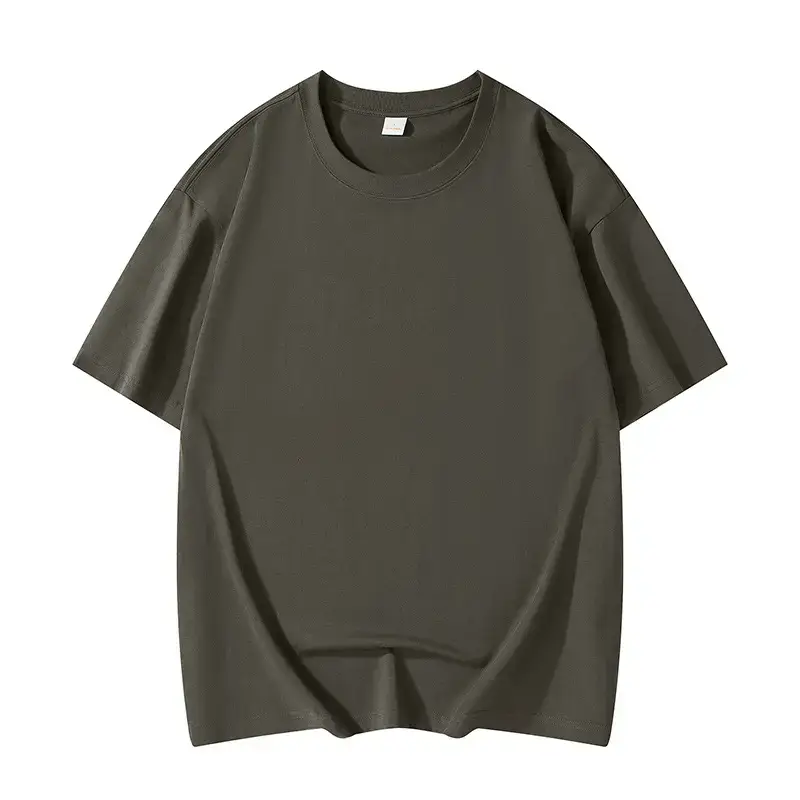 Ameli Basic Color Loose Large T-Shirt - Image 5
