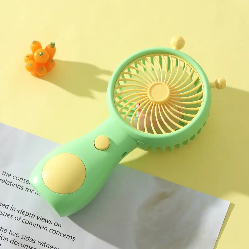 Cute snail handheld small fan mini student usb charging fan outdoor pocket small gift fan