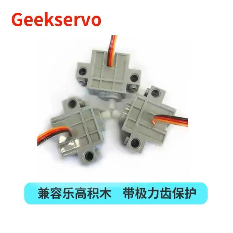 Geekservo 270 Degree Servo Motor for Kids Building Blocks