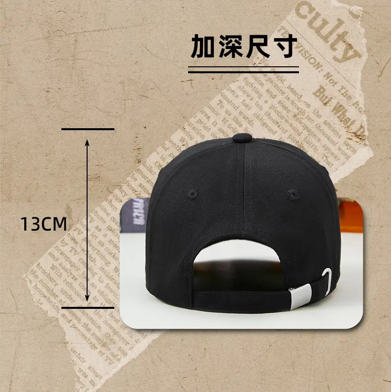 2025 Summer Cotton Ball Caps Women Men Trendy Embroidered — feature 10