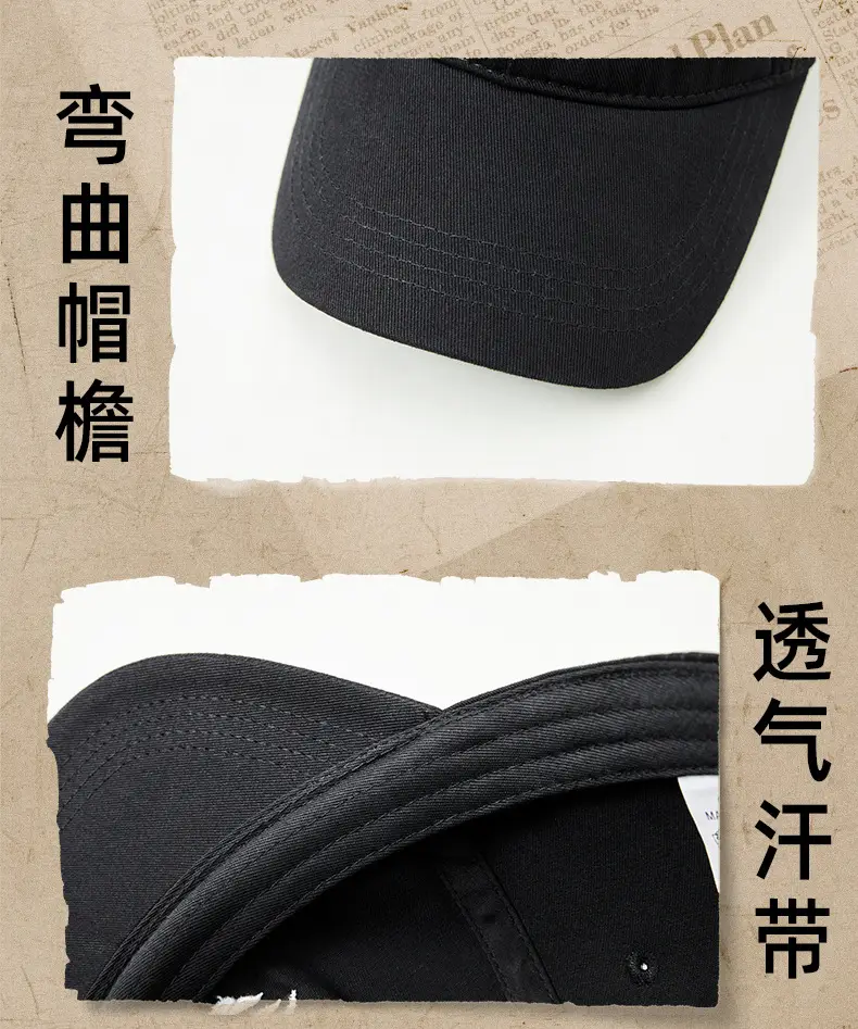 2025 Summer Cotton Ball Caps Women Men Trendy Embroidered — feature 19