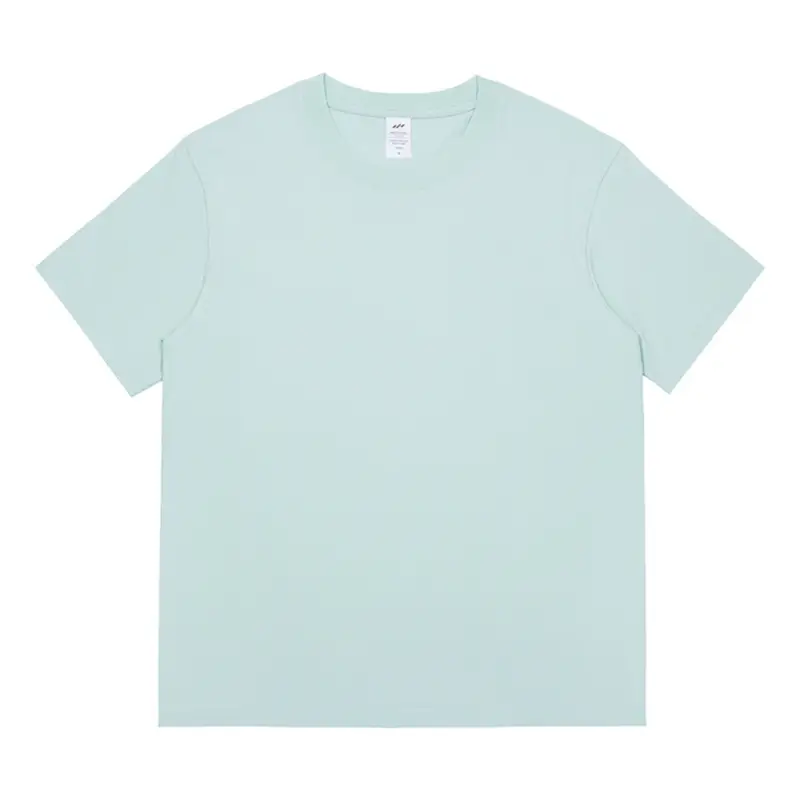 2025 Pure Cotton Navy Round Neck T-Shirt - Image 9