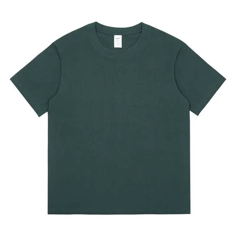 2025 Pure Cotton Navy Round Neck T-Shirt - Image 10