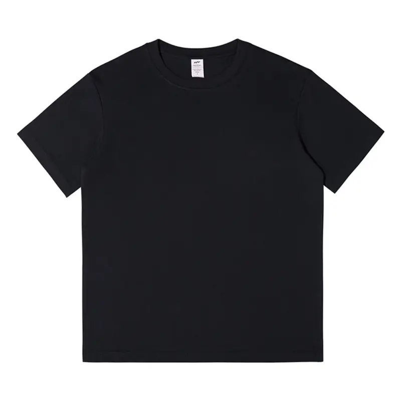 2025 Pure Cotton Navy Round Neck T-Shirt - Image 7