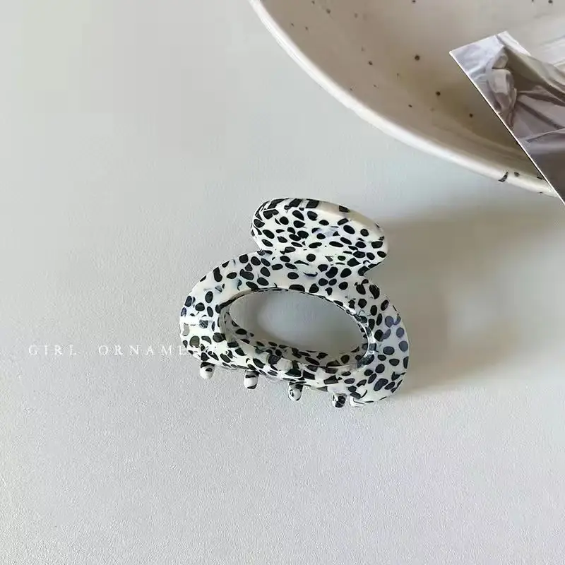 French Acetate Hairpin Retro Hawksbill Color Medium Hair Clip — feature 8