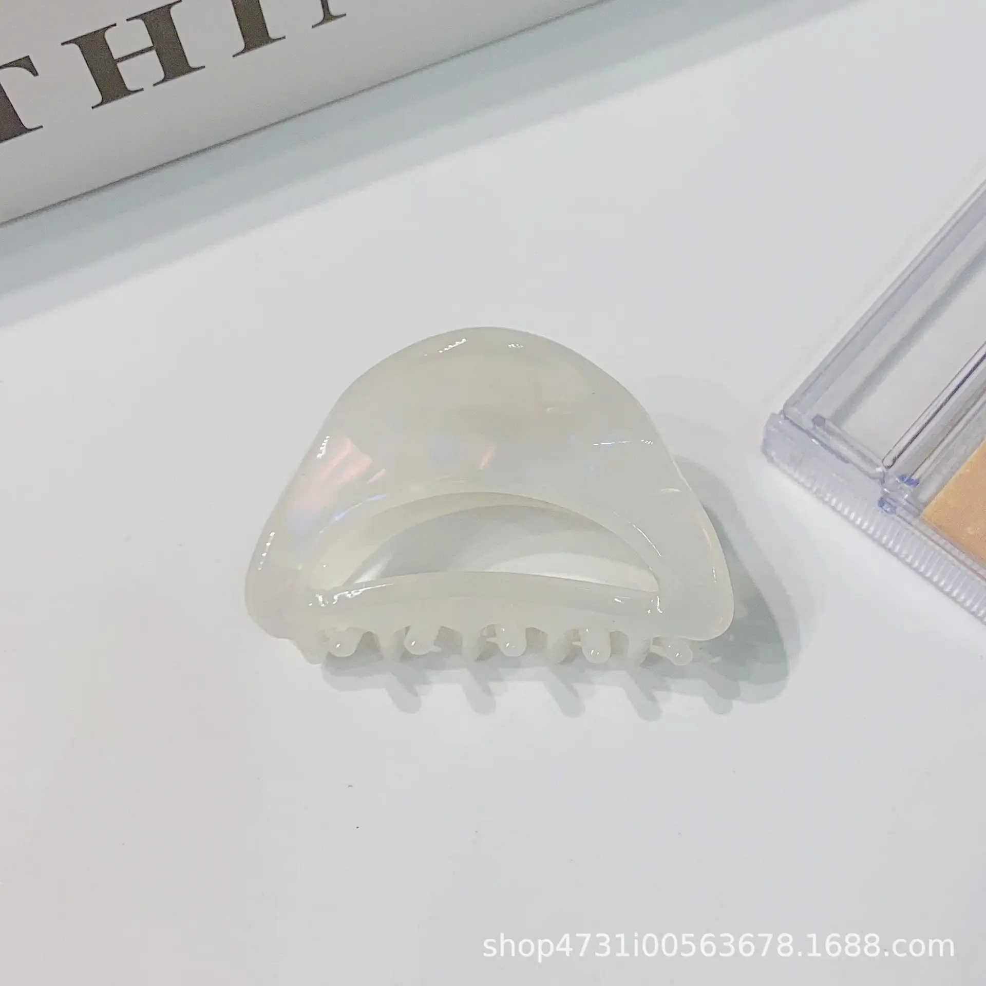 French Acetate Hairpin Retro Hawksbill Color Medium Hair Clip - Image 23