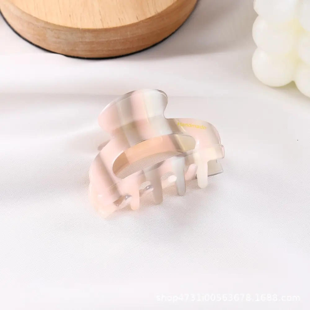 French Acetate Hairpin Retro Hawksbill Color Medium Hair Clip - Image 31