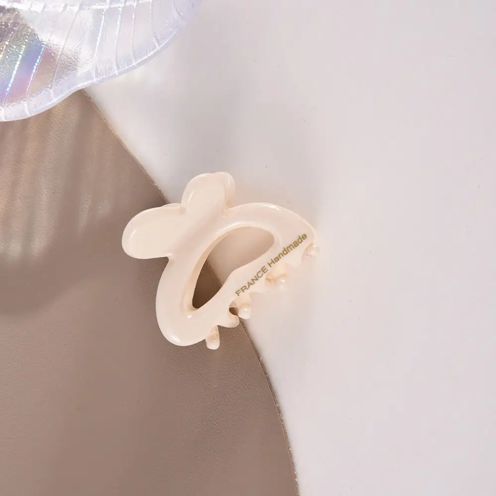 French Acetate Hairpin Retro Hawksbill Color Medium Hair Clip - Image 5