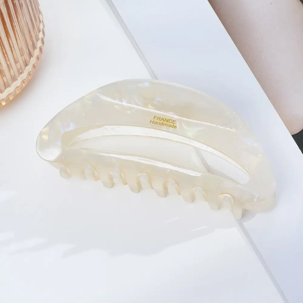 French Acetate Hairpin Retro Hawksbill Color Medium Hair Clip - Image 62