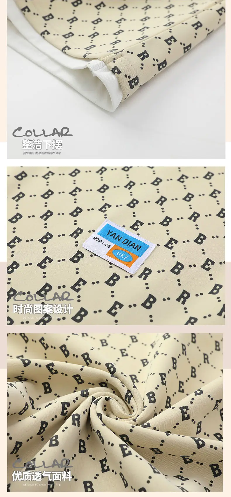 Men's Full Print Casual Suit Gray Bomber Style — feature 19