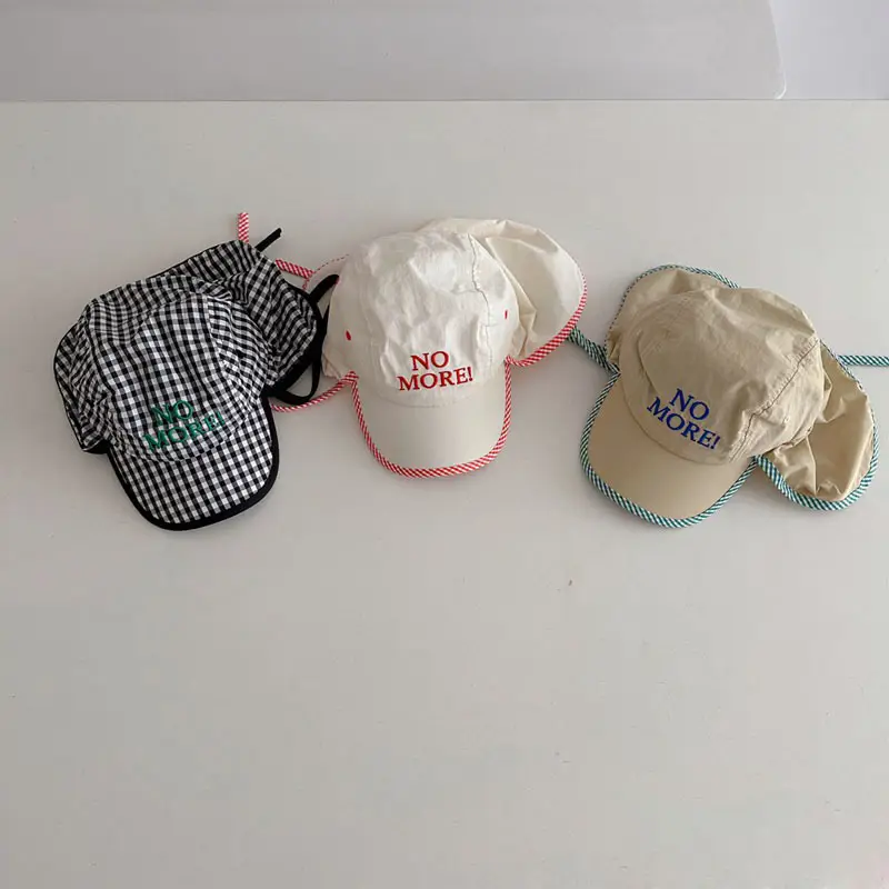 Qiunan Kids Baseball Cap Sunscreen Shawl Cap - Image 5
