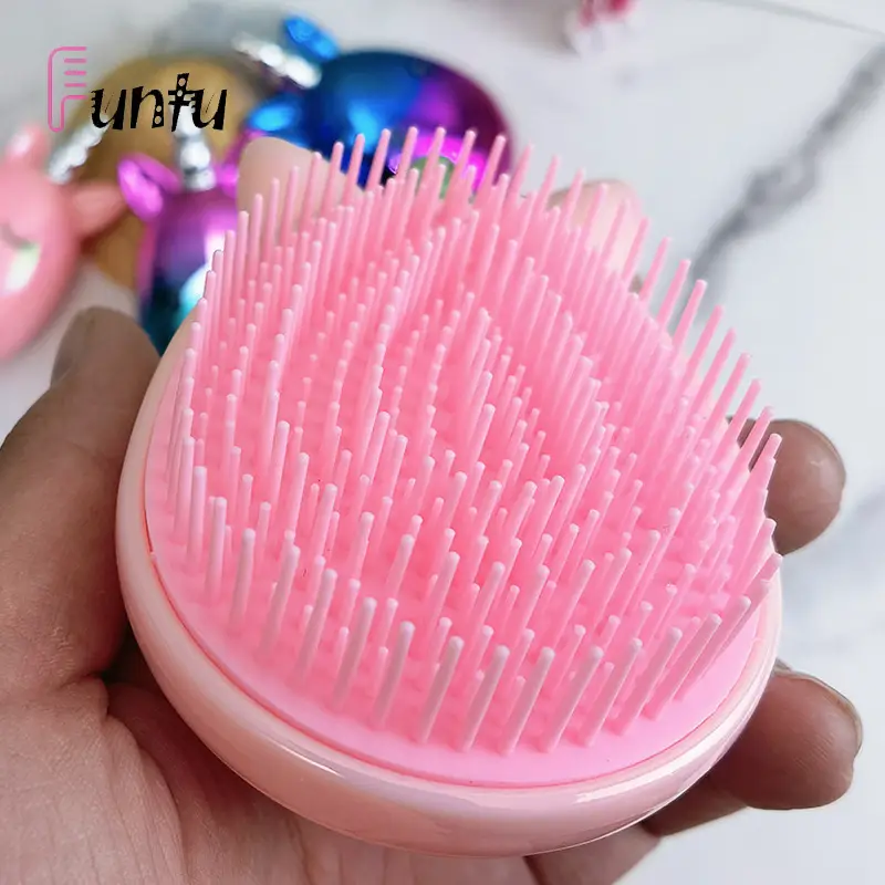 Cute Unicorn Hair Comb for Girls Pink White - Image 9