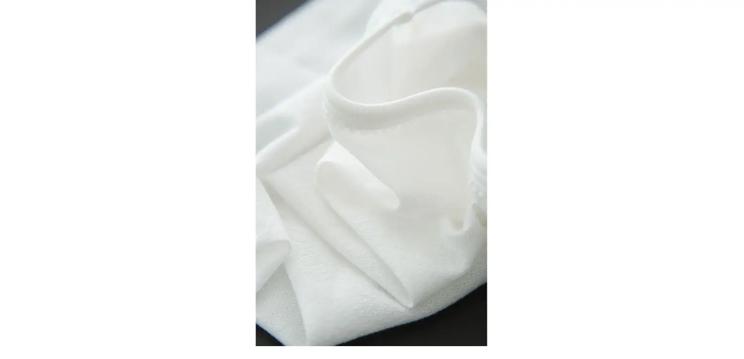 White Cotton Two-Piece Tank Top Set Large — feature 2