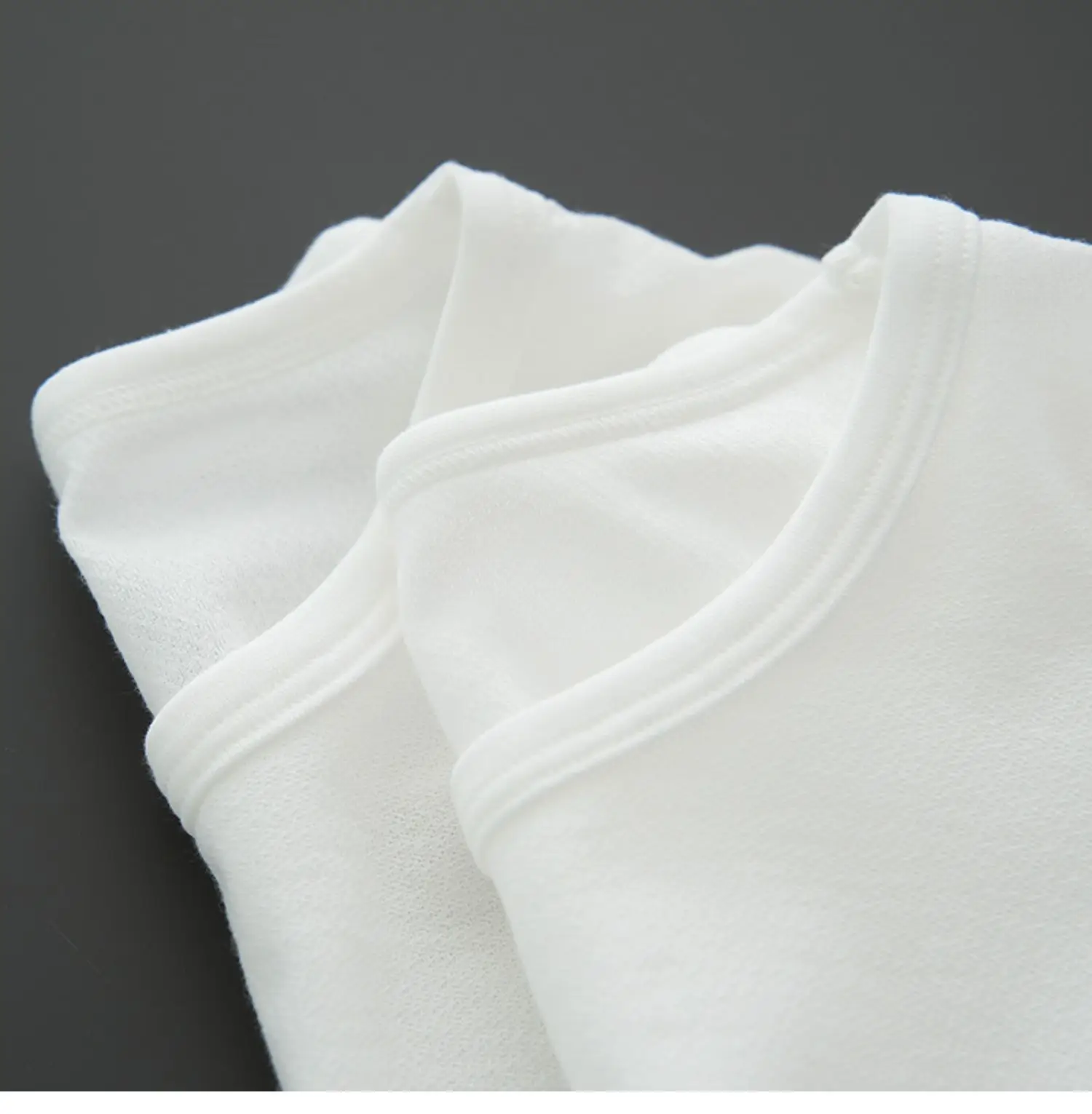 White Cotton Two-Piece Tank Top Set Large — feature 26