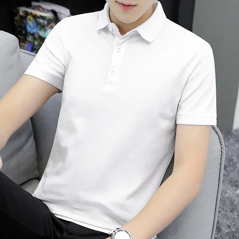 Men's New Summer Polo T-Shirt Multi Color