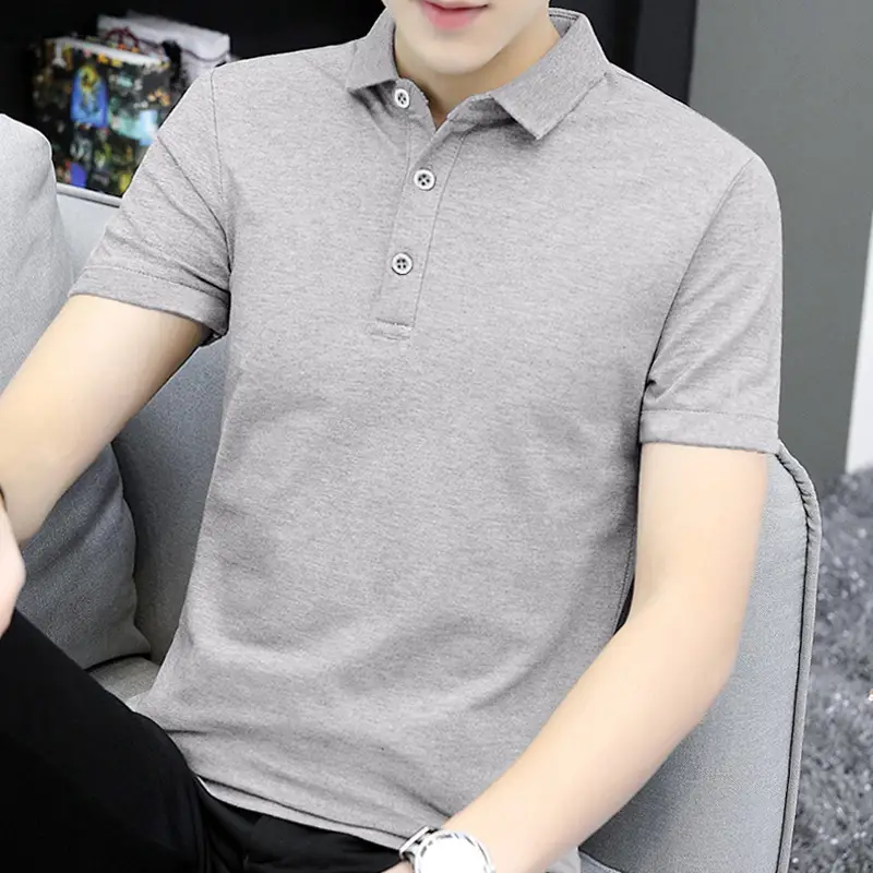 Men's New Summer Polo T-Shirt Multi Color
