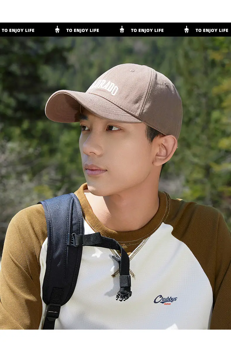 Men's Black Colorado Cap with Enameled Logo — feature 11