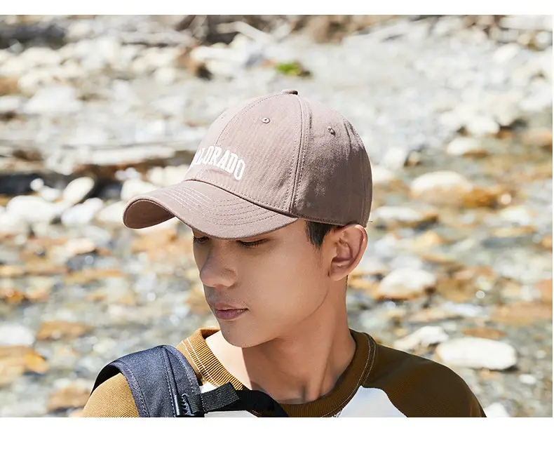 Men's Black Colorado Cap with Enameled Logo — feature 16