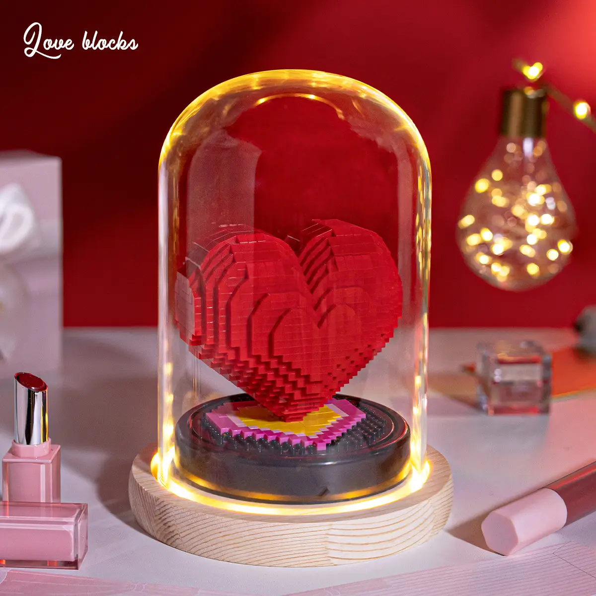 DIY LEGO Robot for Couples Love Gift — feature 5