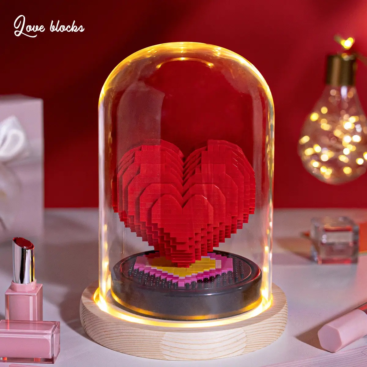 DIY LEGO Robot for Couples Love Gift — feature 6