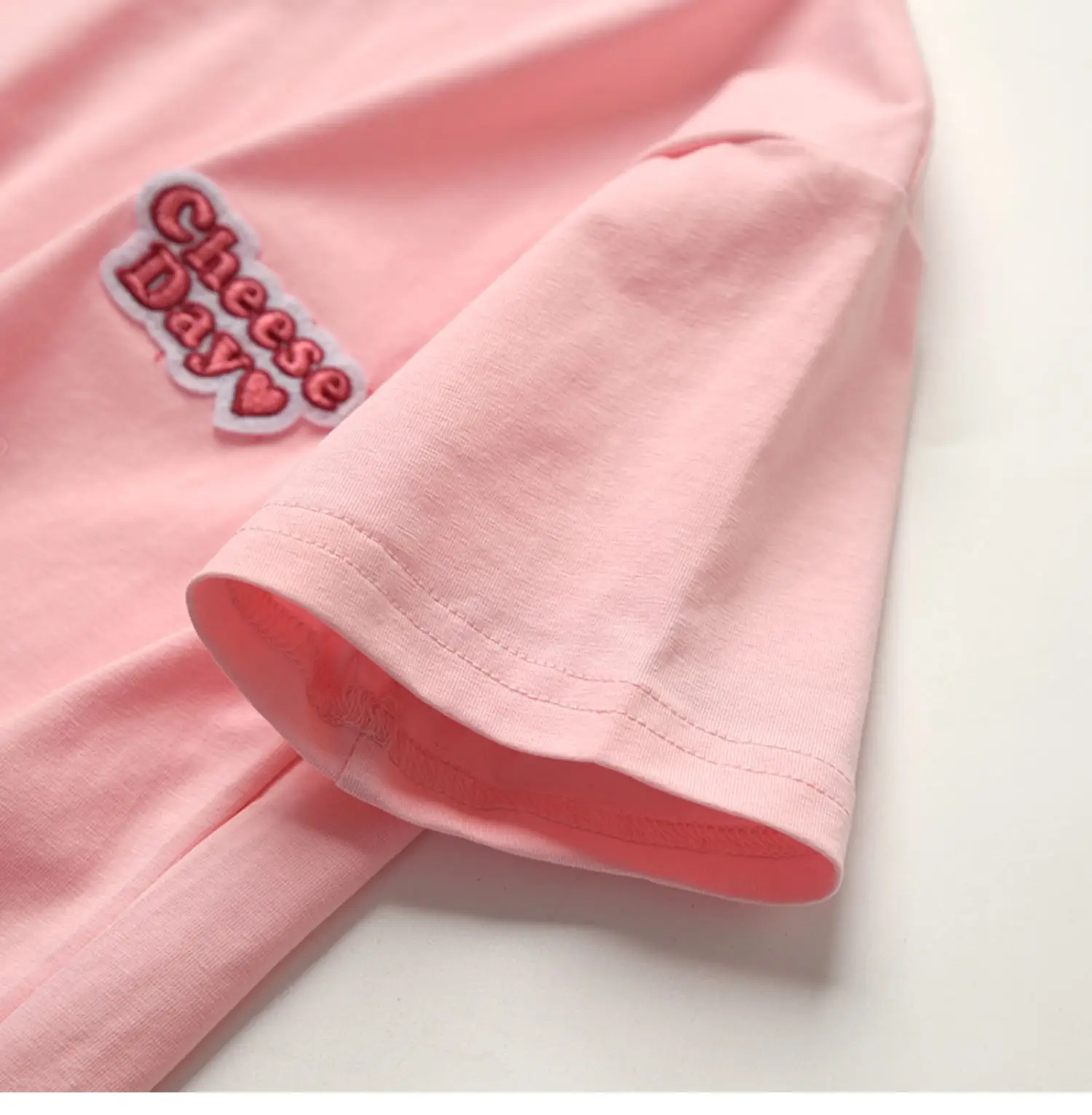 Tom and Jerry Cotton Cartoon T-Shirt Pink Large — feature 12