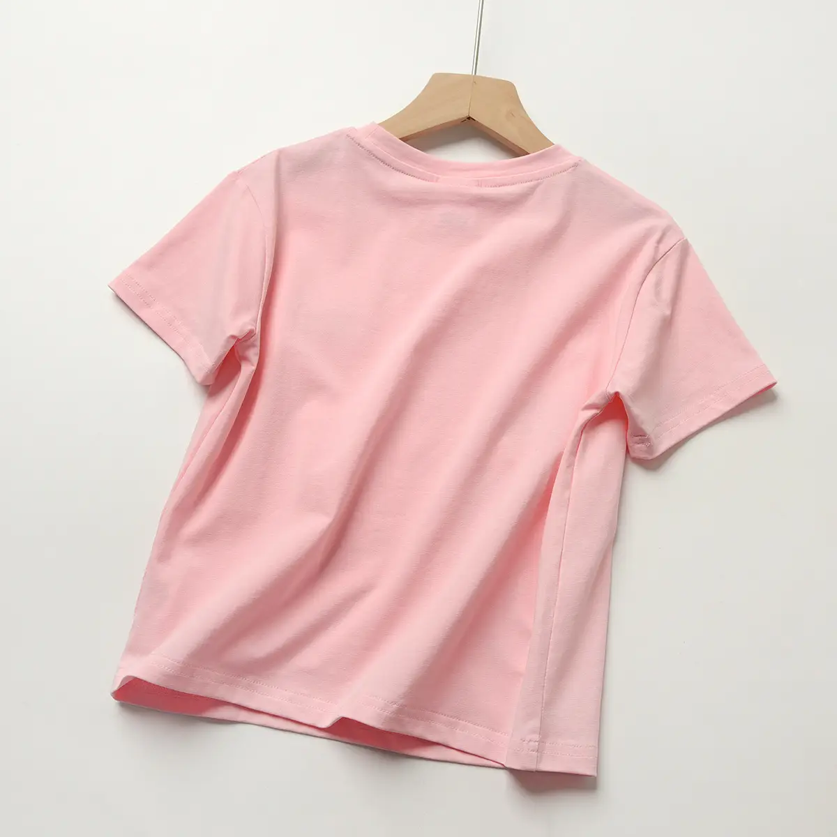 Tom and Jerry Cotton Cartoon T-Shirt Pink Large — feature 15