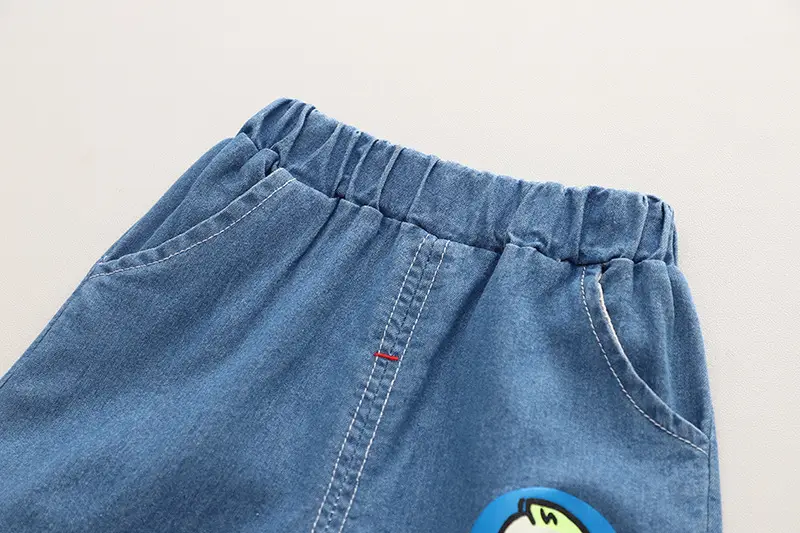 Children Cotton Graphic Shorts Suit Summer Boys — feature 14