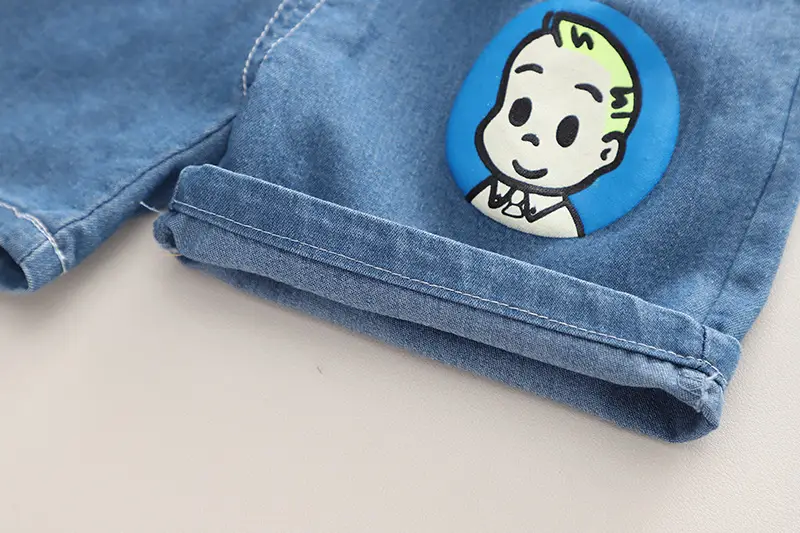 Children Cotton Graphic Shorts Suit Summer Boys — feature 16