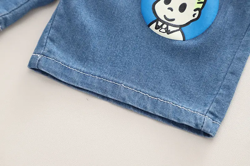 Children Cotton Graphic Shorts Suit Summer Boys — feature 17