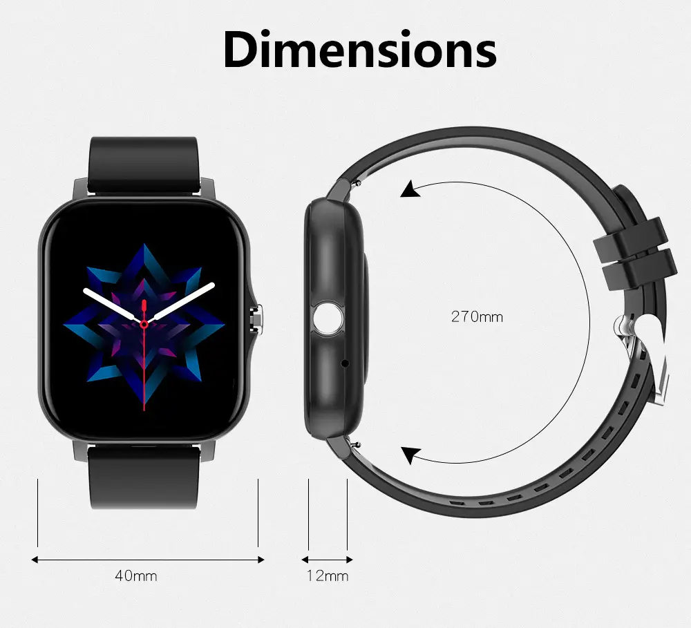 Gold Mesh Smart Watch with Touch Screen & Bluetooth — feature 16