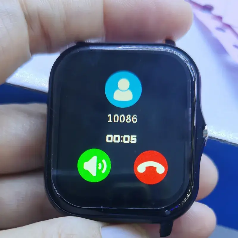 Gold Mesh Smart Watch with Touch Screen & Bluetooth - Image 13
