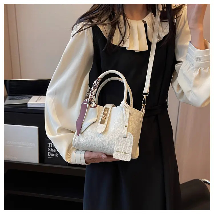 Blue Leather Shoulder Messenger Bag for Women 2023 — feature 20