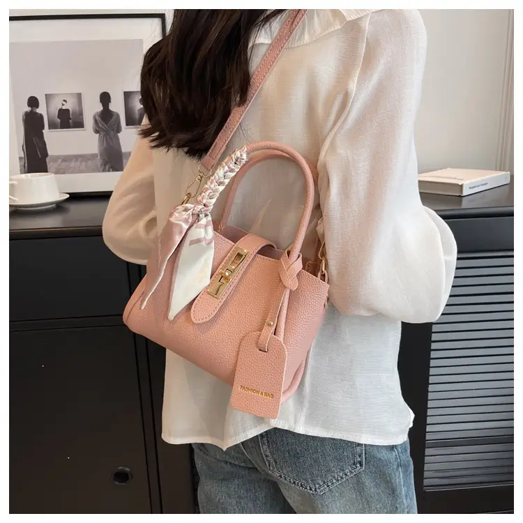 Blue Leather Shoulder Messenger Bag for Women 2023 — feature 26