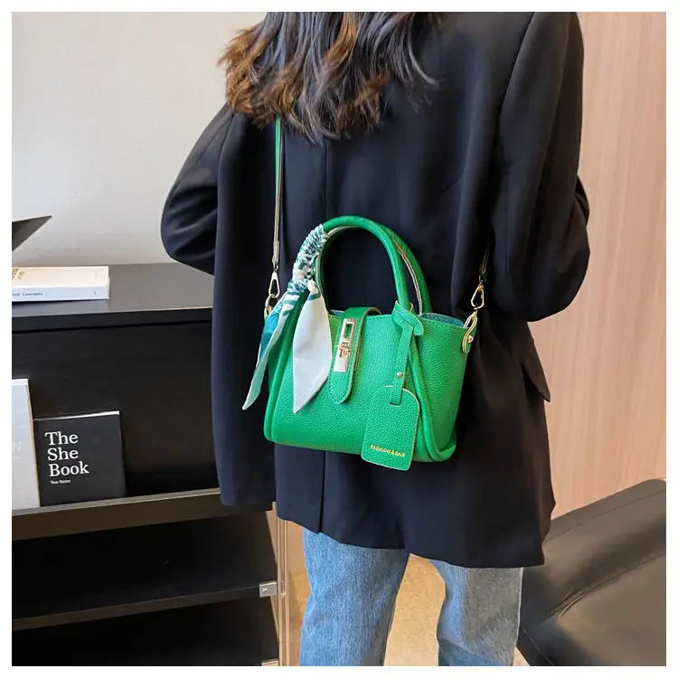 Blue Leather Shoulder Messenger Bag for Women 2023 — feature 36