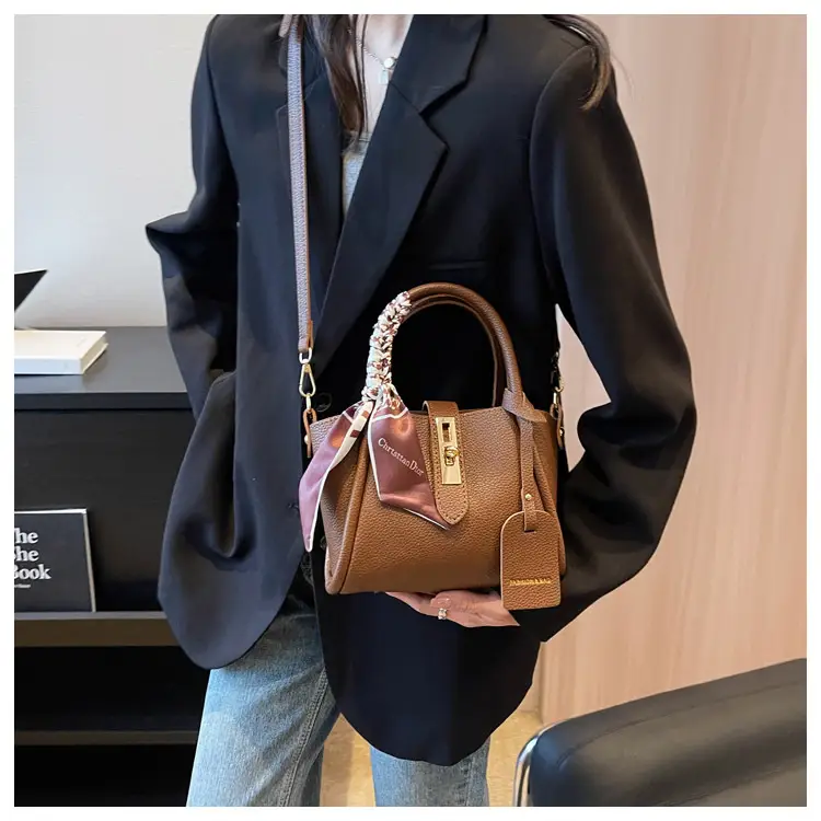 Blue Leather Shoulder Messenger Bag for Women 2023 — feature 37
