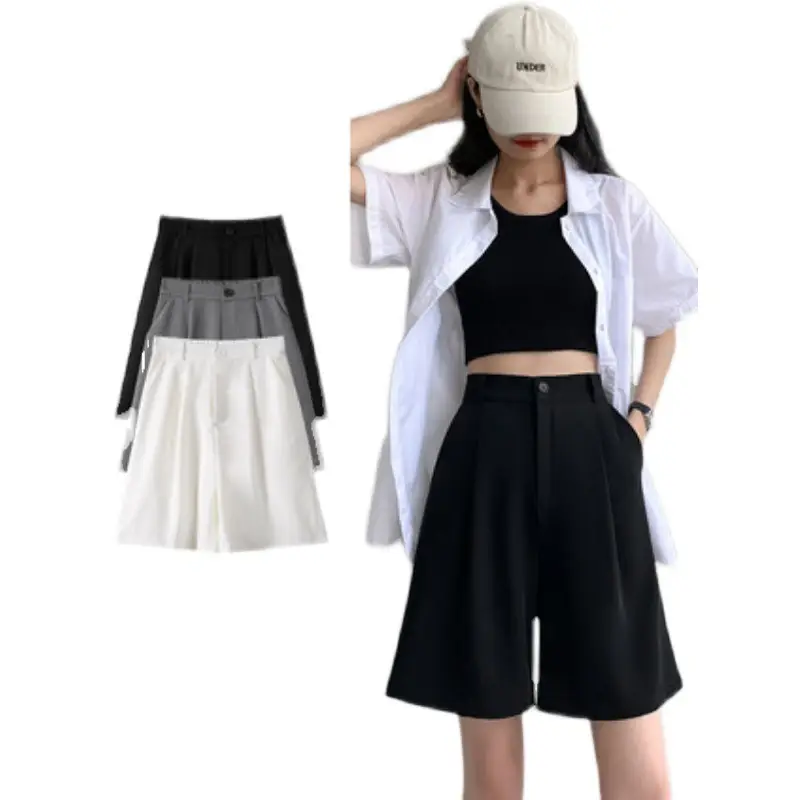 Women's Thin Slimming Shorts with High Waist Design - Image 6