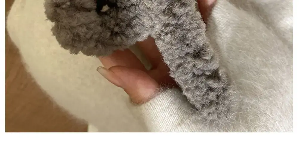 Plush Hair Clip for Women Large Shark Clip Autumn Winter — feature 20