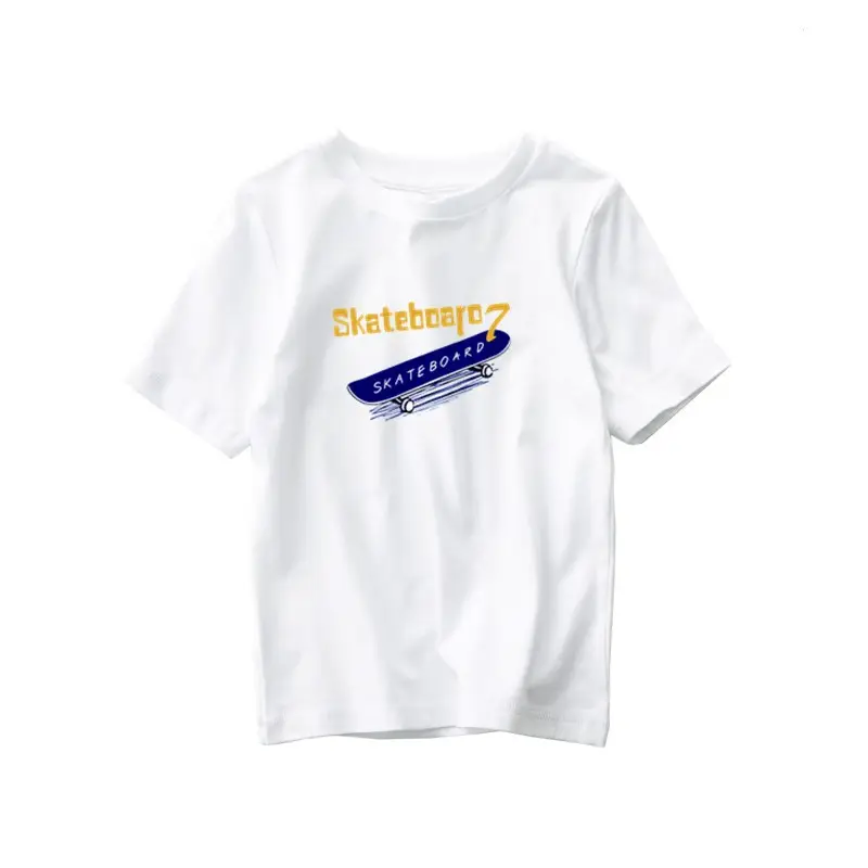 Kids Black T-Shirt Summer 2025 Medium Large - Image 38