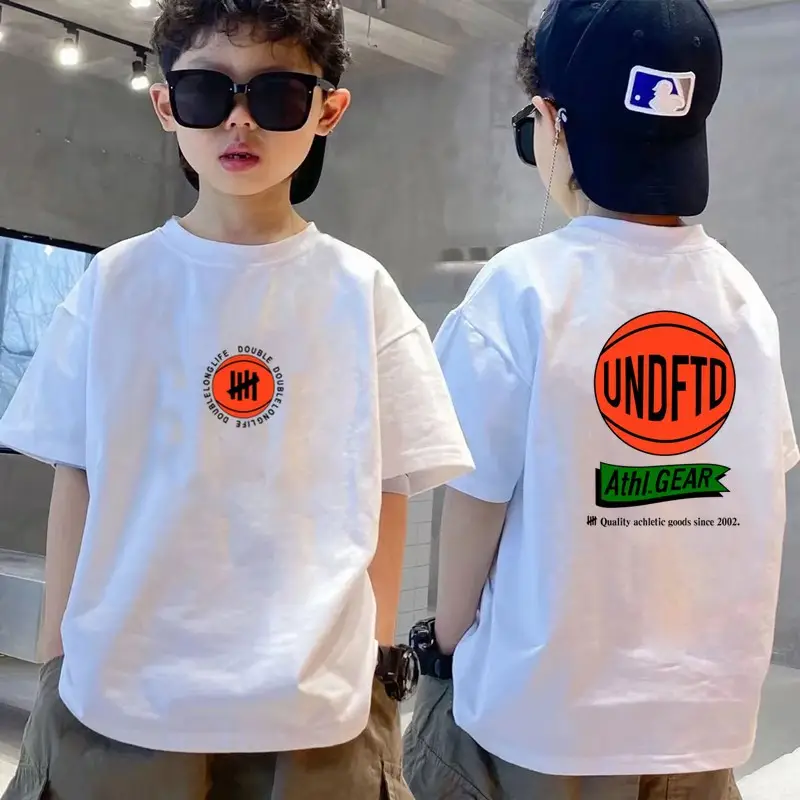 Kids Black T-Shirt Summer 2025 Medium Large — feature 25