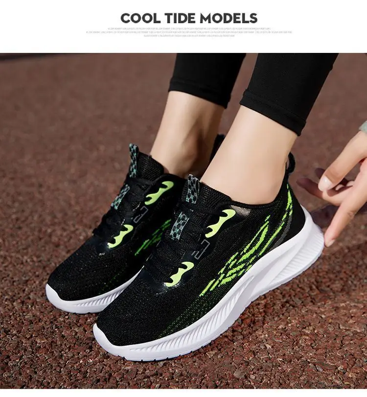 2025 New Autum Sports Shoes Women's Mesh Shoes Foreign Trade Cross-Border Ultra-Light Breathable Non-Slip Running Shoes Dropshipping — feature 22