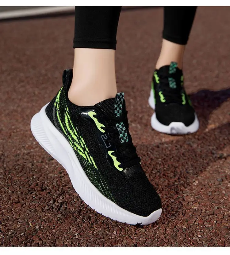 2025 New Autum Sports Shoes Women's Mesh Shoes Foreign Trade Cross-Border Ultra-Light Breathable Non-Slip Running Shoes Dropshipping — feature 23