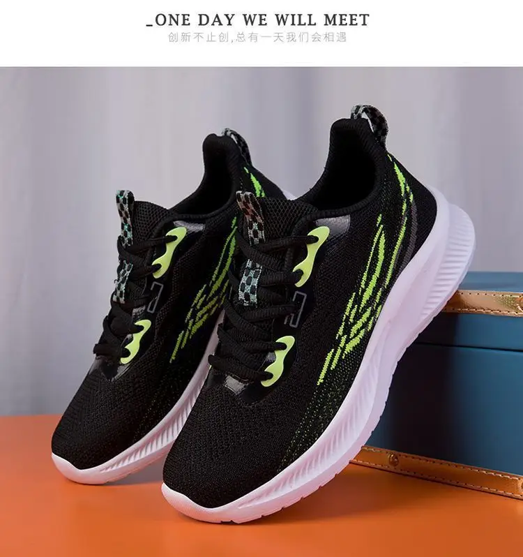2025 New Autum Sports Shoes Women's Mesh Shoes Foreign Trade Cross-Border Ultra-Light Breathable Non-Slip Running Shoes Dropshipping — feature 24